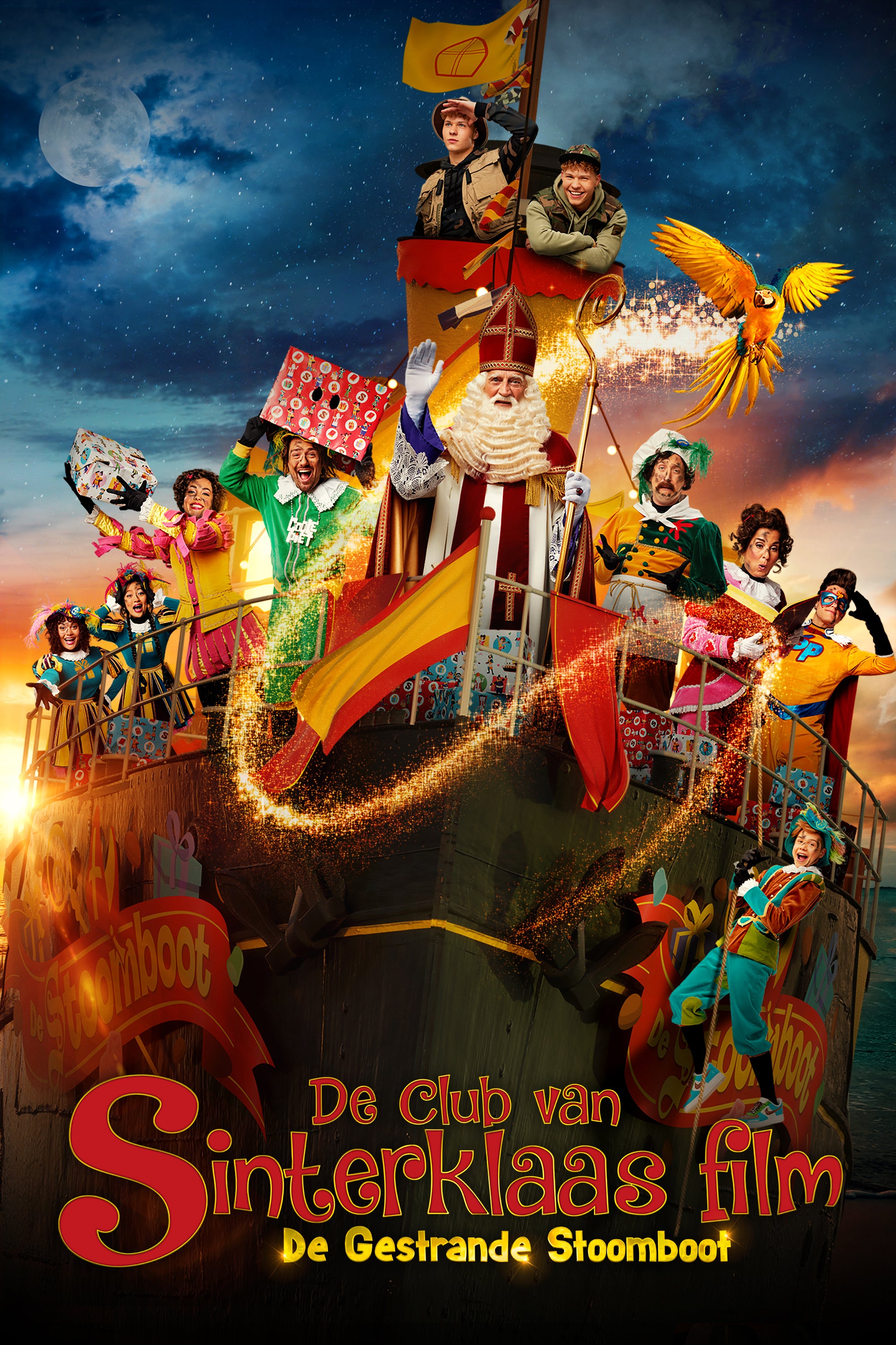 De Club Van Sinterklaas Film De Gestrande Stoomboot